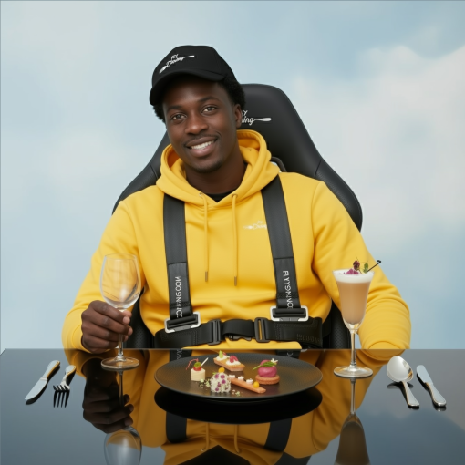 Official Flydining Hoodie Premium Skydining Cotton Wear