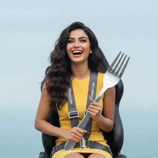 FlyDining Silver Fork - Official SkyDining Fork