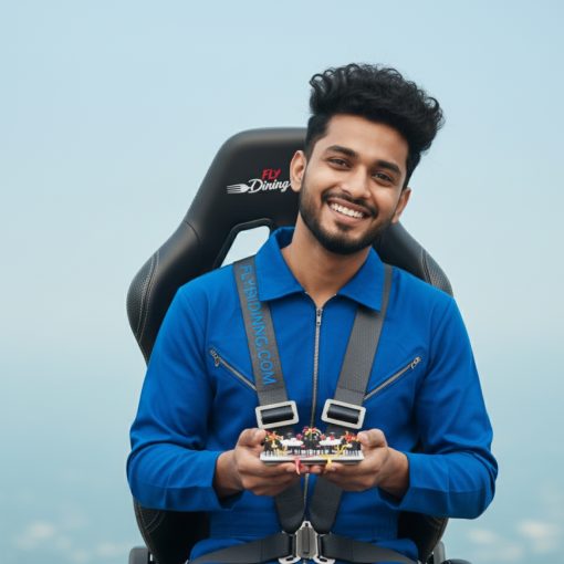 FlyDining miniature - Official SkyDining miniature setup
