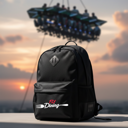 Backpack for FlyDining Experience Travel Gear