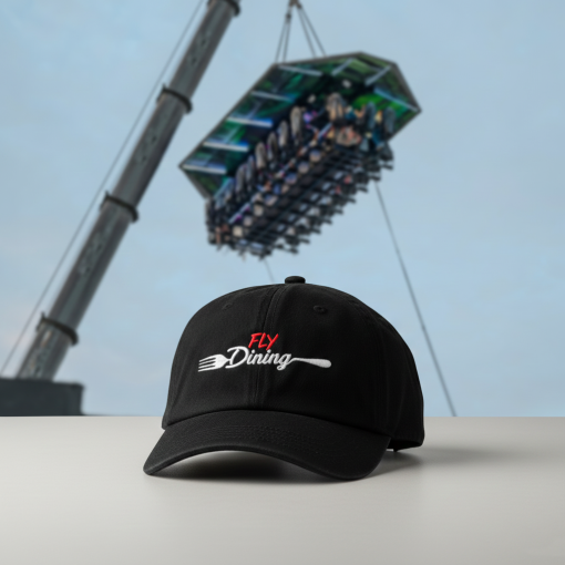 Black Cap for FlyDining Sky Dining Look