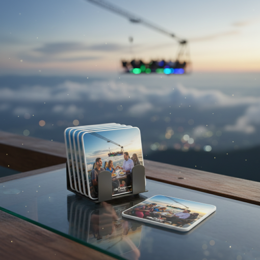 Coasters for FlyDining Tabletop Experience Sets