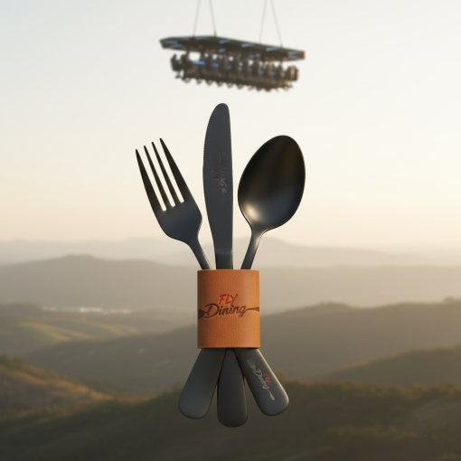 Cutlery Set for FlyDining Dinner in the Sky Merchandise
