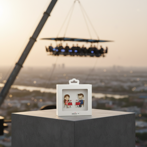 Fridge Magnet for FlyDining Sky Dining Souvenirs - Image 3