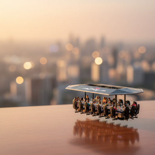 Miniatures for FlyDining Sky Dining Collectors
