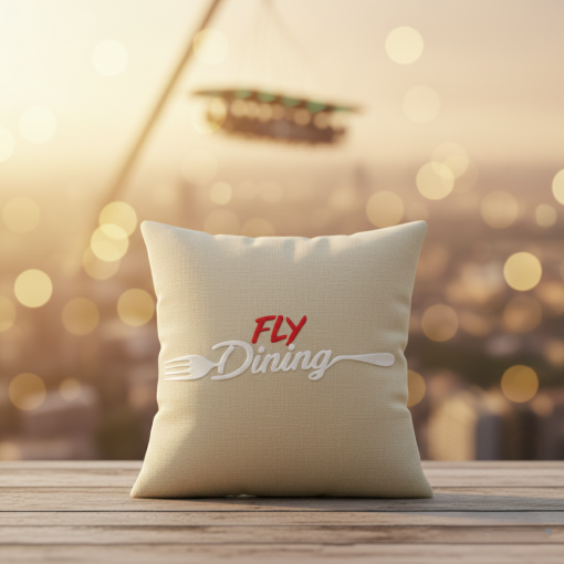 Pillow for FlyDining Comfort and Experience Merch
