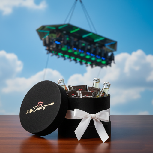 Round Box Gift Set for FlyDining Experience Gifts - Image 3
