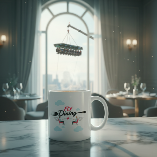 Coffee Mug for FlyDining Sky Dining Merchandise