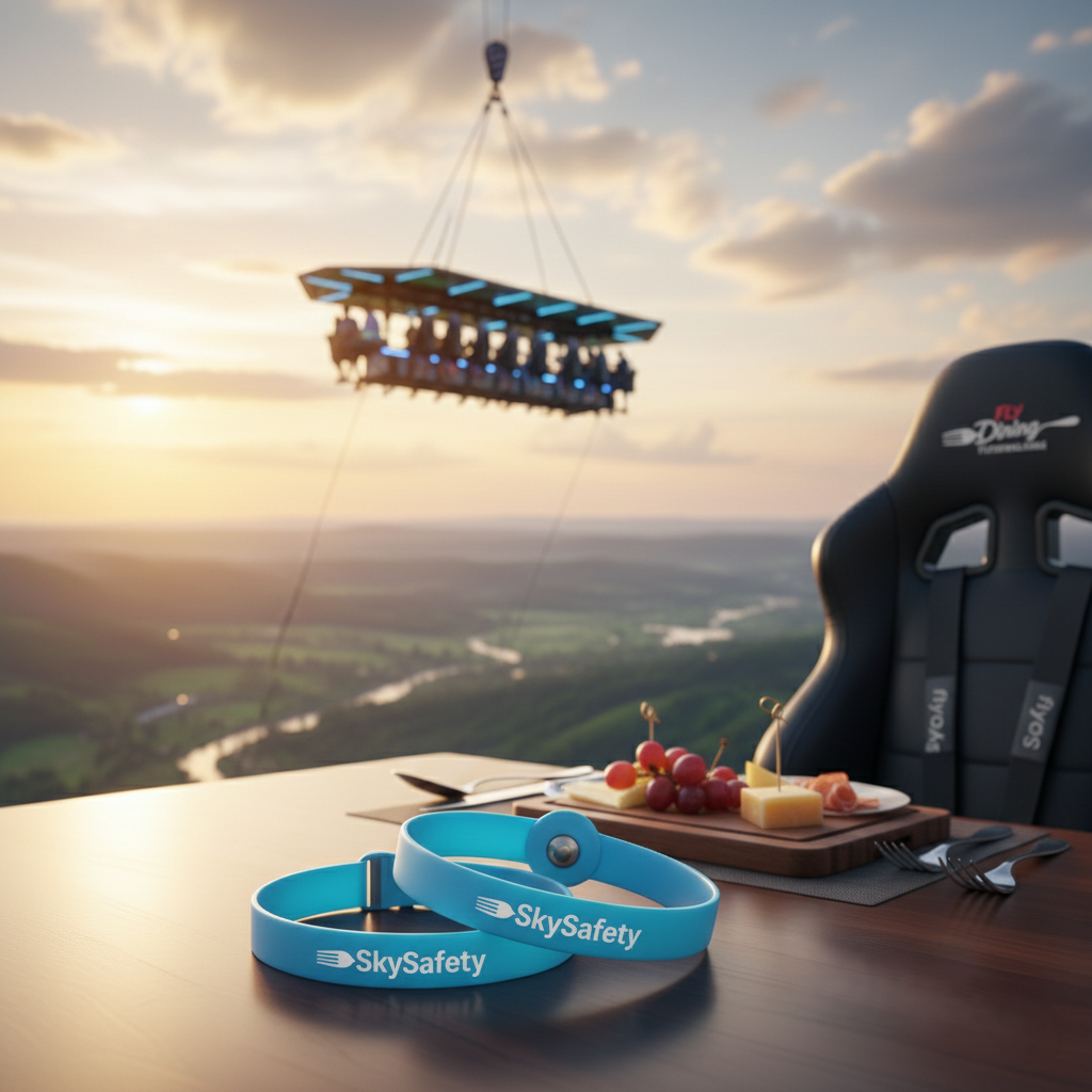 Wrist Band for FlyDining Sky Dining Fans - Image 2