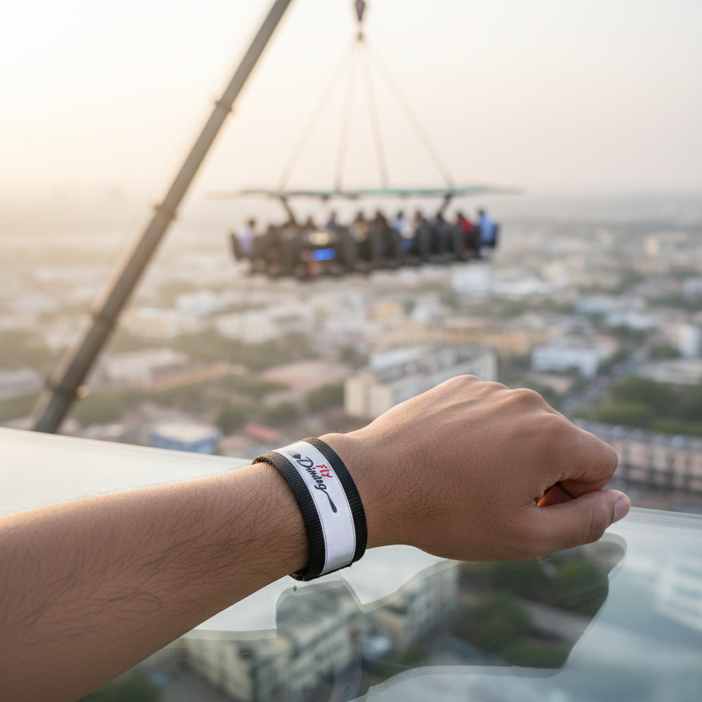 Wrist Band for FlyDining Sky Dining Fans - Image 5